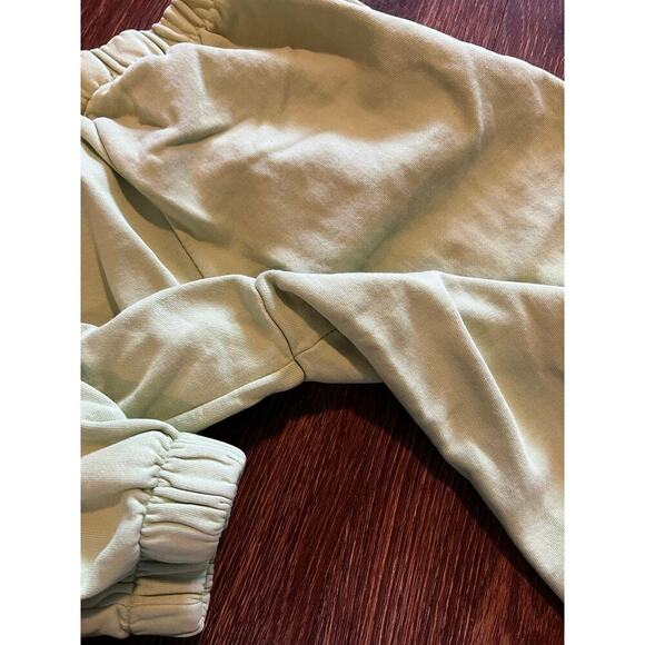 Lime Green Brant Melville Sweatpants - Picture 5 of 5